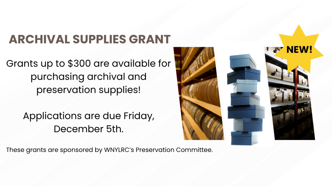 Archival Supplies Grant